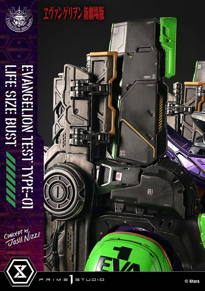 Neon Genesis Evangelion Büste 1/1 Test Type-01 (Concept by Josh Nizzi) 86 cm Scalefiguren Yokina