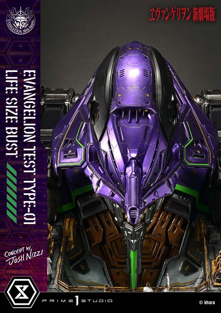 Neon Genesis Evangelion Büste 1/1 Test Type-01 (Concept by Josh Nizzi) Bonus Ver. 86 cm Scalefiguren Yokina