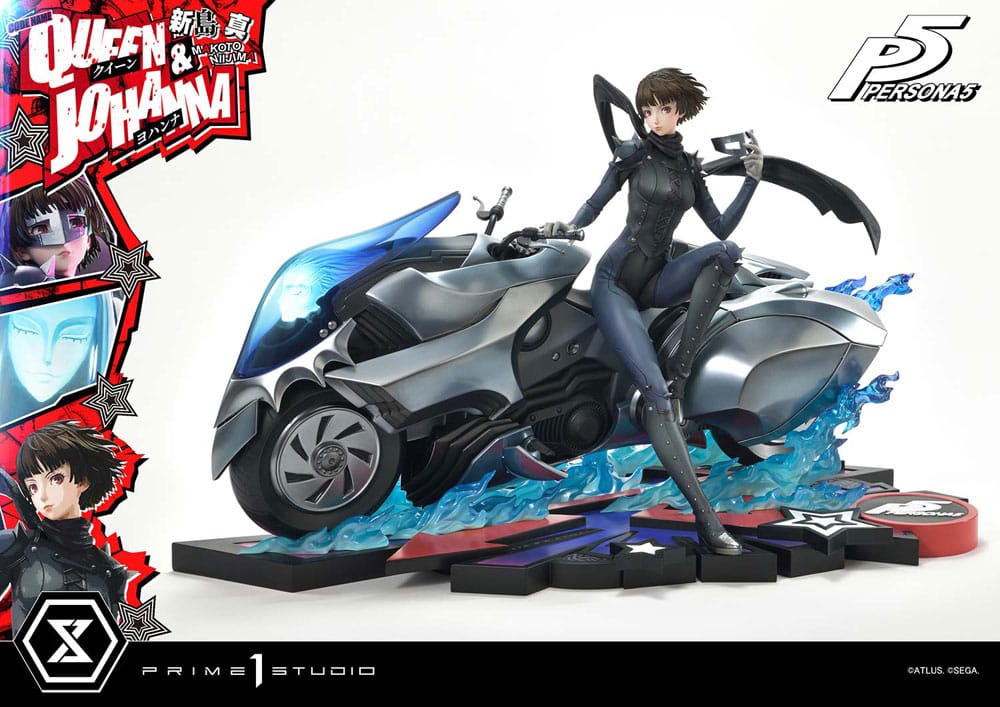Persona 5 Premium Masterline Series Statue 1/4 Makoto Niijima "Queen" & Johanna 42 cm Scalefiguren Yokina