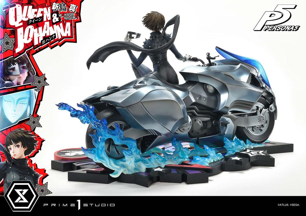 Persona 5 Premium Masterline Series Statue 1/4 Makoto Niijima "Queen" & Johanna Bonus Version 42 cm Scalefiguren Yokina