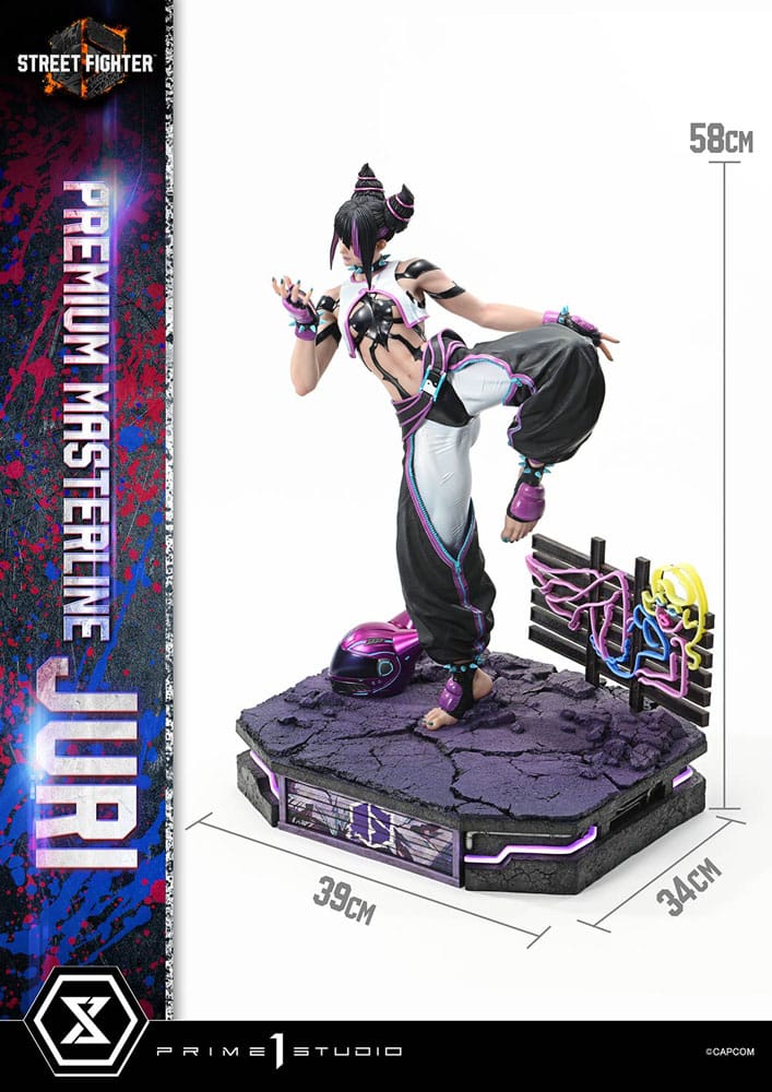 Street Fighter 6 Premium Masterline Series Statue 1/4 Juri 58 cm Scalefiguren Yokina