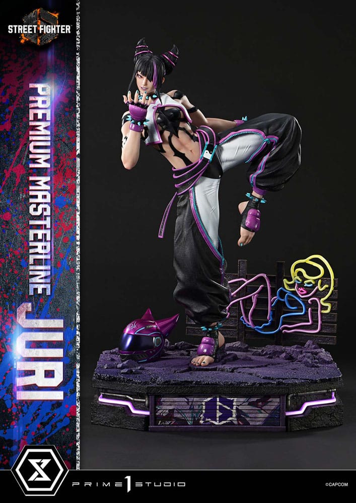Street Fighter 6 Premium Masterline Series Statue 1/4 Juri 58 cm Scalefiguren Yokina