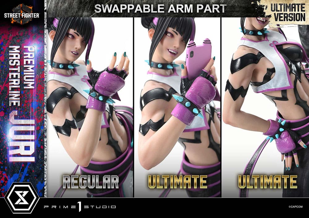 Street Fighter 6 Premium Masterline Series Statue 1/4 Juri Ultimate Bonus Version 58 cm Scalefiguren Yokina