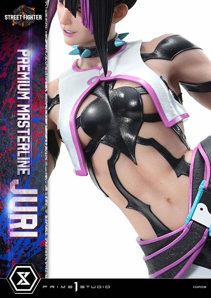 Street Fighter 6 Premium Masterline Series Statue 1/4 Juri Ultimate Bonus Version 58 cm Scalefiguren Yokina