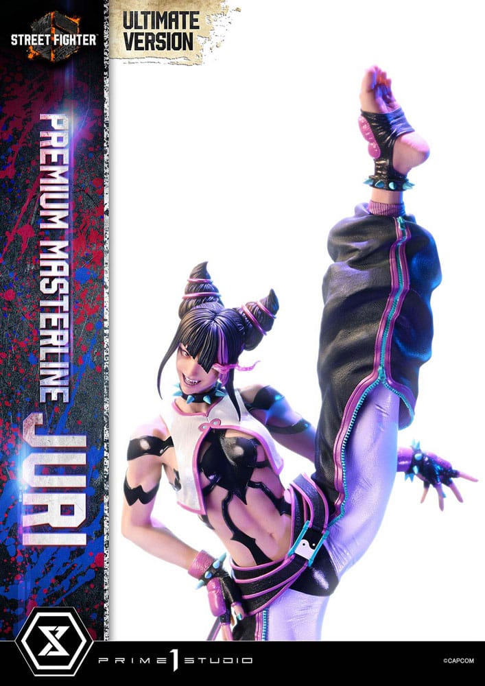 Street Fighter 6 Premium Masterline Series Statue 1/4 Juri Ultimate Bonus Version 58 cm Scalefiguren Yokina