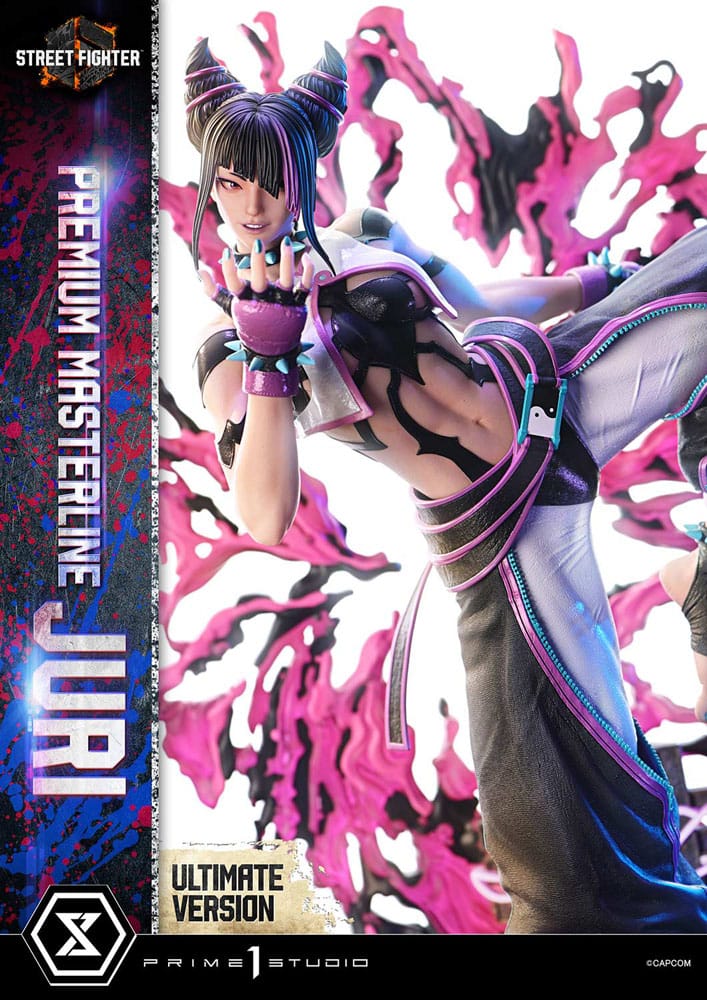 Street Fighter 6 Premium Masterline Series Statue 1/4 Juri Ultimate Bonus Version 58 cm Scalefiguren Yokina