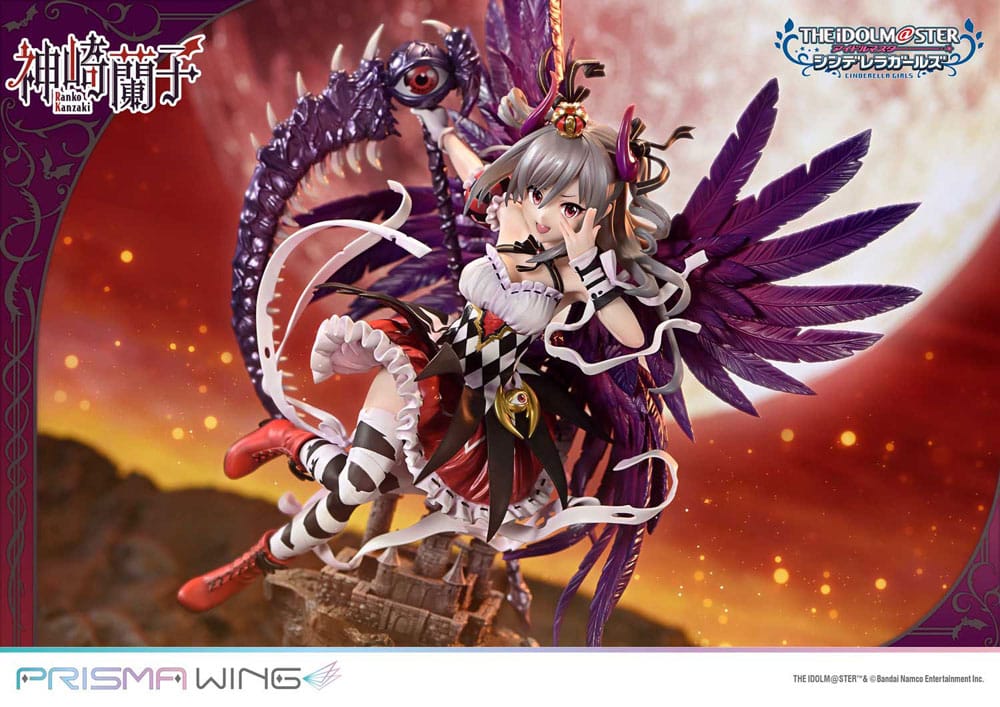 Idolmaster Cinderella Girls Prisma Wing PVC Statue 1/7 Kakuseimaou Ranko Kanzaki 32 cm Scalefiguren Yokina