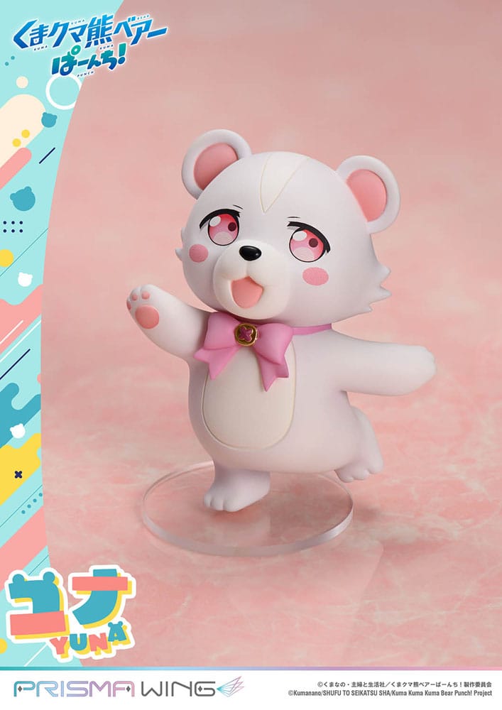 Kuma Kuma Kuma Bear Punch! Prisma Wing PVC Statue 1/7 Yuna 28 cm Scalefiguren Yokina