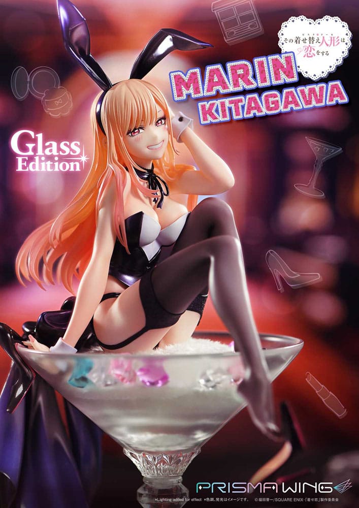 My Dress-Up Darling Prisma Wing PVC Statue 1/7 Marin Kitagawa Glass Edition 29 cm Scalefiguren Yokina