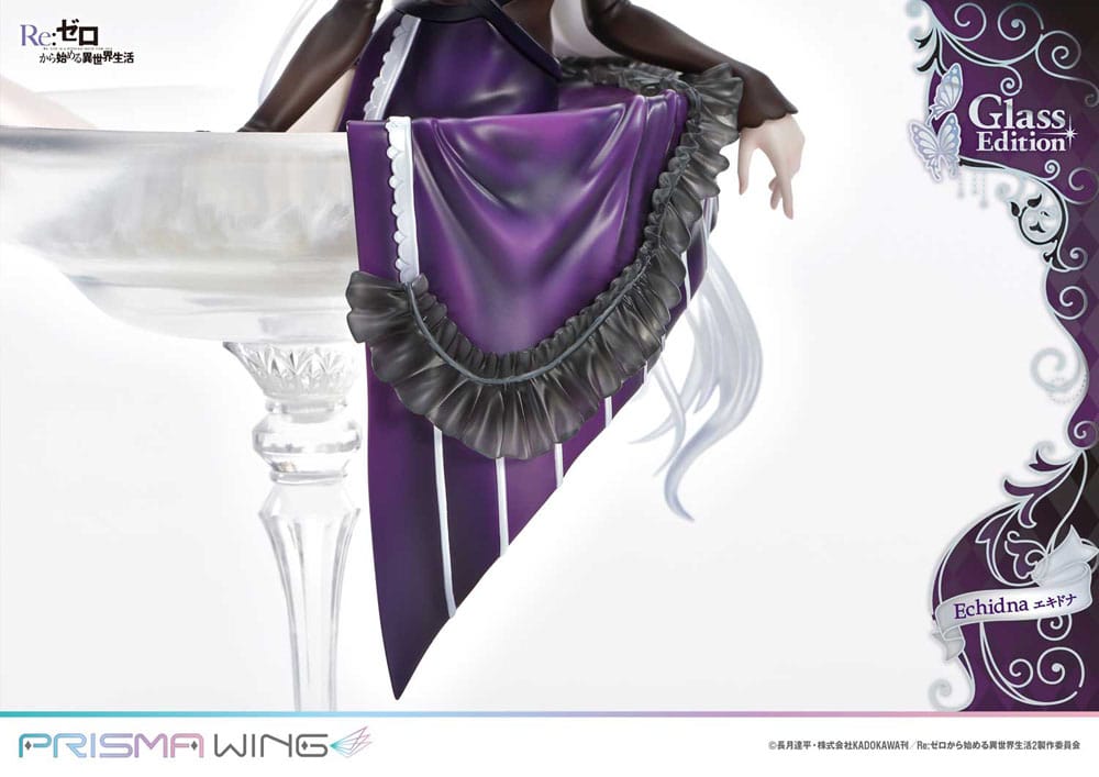 Re:ZERO Starting Life in Another World Prisma Wing PVC Statue 1/7 Echidna Glass Edition 24 cm Scalefiguren Yokina