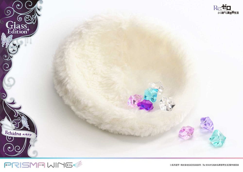 Re:ZERO Starting Life in Another World Prisma Wing PVC Statue 1/7 Echidna Glass Edition 24 cm Scalefiguren Yokina