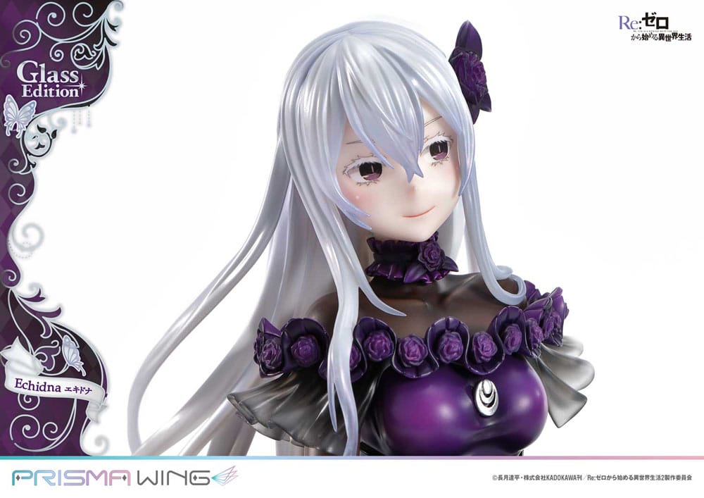 Re:ZERO Starting Life in Another World Prisma Wing PVC Statue 1/7 Echidna Glass Edition 24 cm Scalefiguren Yokina