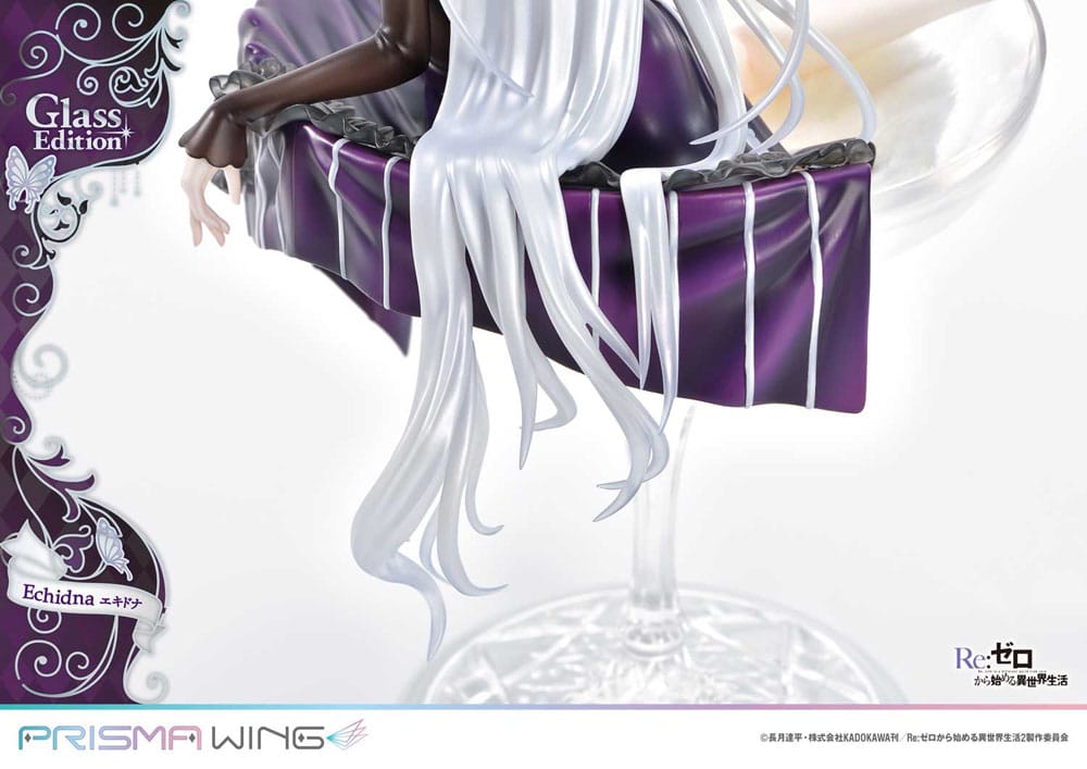 Re:ZERO Starting Life in Another World Prisma Wing PVC Statue 1/7 Echidna Glass Edition 24 cm Scalefiguren Yokina