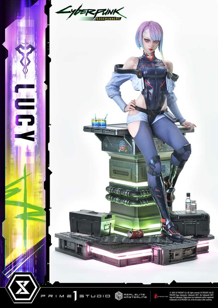 Cyberpunk: Edgerunners Real Elite Masterline Series Statue 1/4 Lucy 50 cm Scalefiguren Yokina