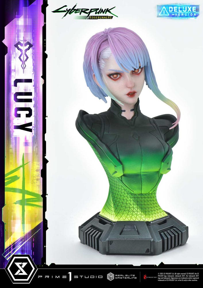 Cyberpunk: Edgerunners Real Elite Masterline Series Statue 1/4 Lucy Deluxe Version 50 cm Scalefiguren Yokina