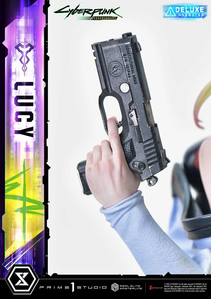 Cyberpunk: Edgerunners Real Elite Masterline Series Statue 1/4 Lucy Deluxe Bonus Version 50 cm Scalefiguren Yokina