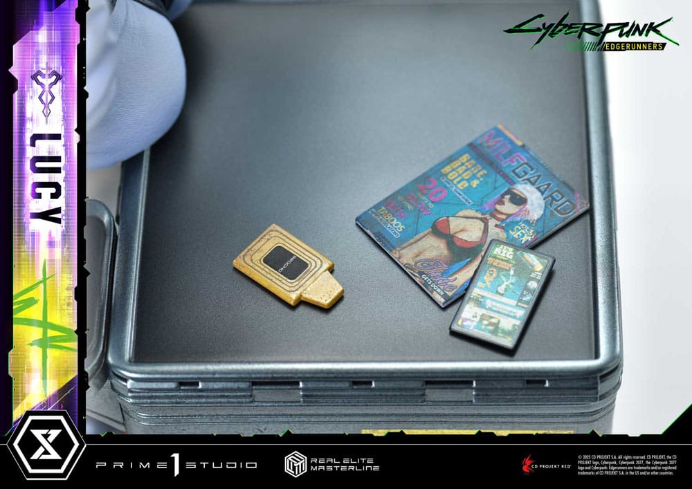 Cyberpunk: Edgerunners Real Elite Masterline Series Statue 1/4 Lucy Deluxe Bonus Version 50 cm Scalefiguren Yokina