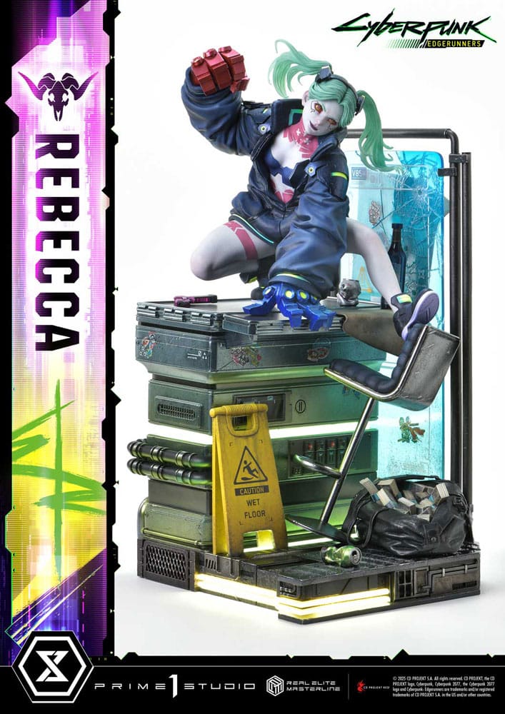 Cyberpunk: Edgerunners Real Elite Masterline Series Statue 1/4 Rebecca 54 cm Scalefiguren Yokina