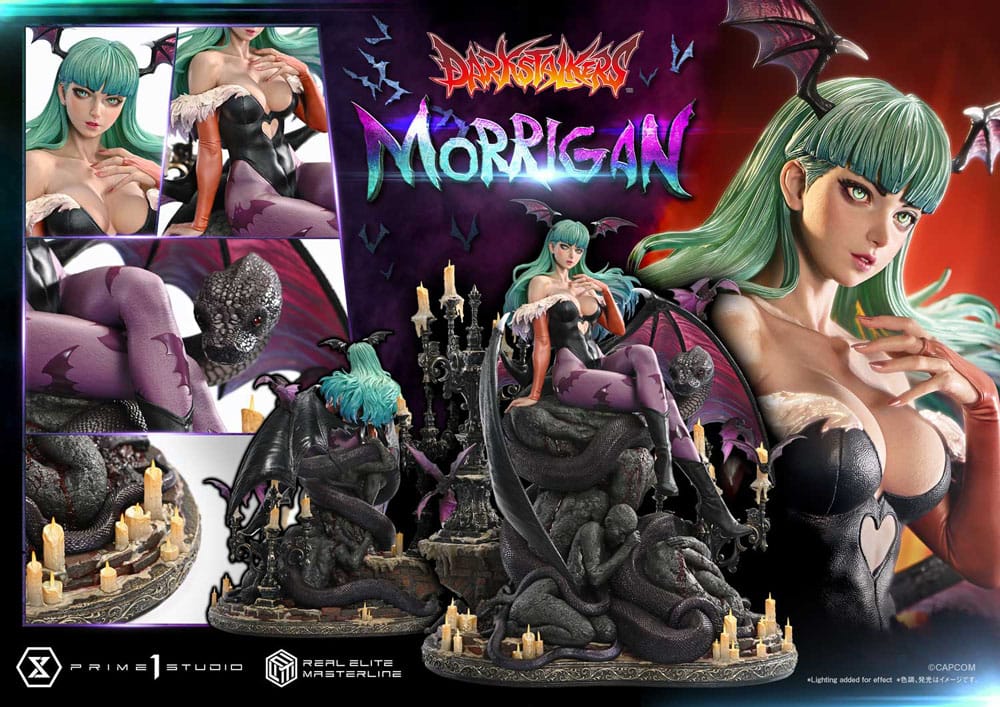 Darkstalkers Real Elite Masterline Series Statue 1/4 Morrigan 55 cm Scalefiguren Yokina