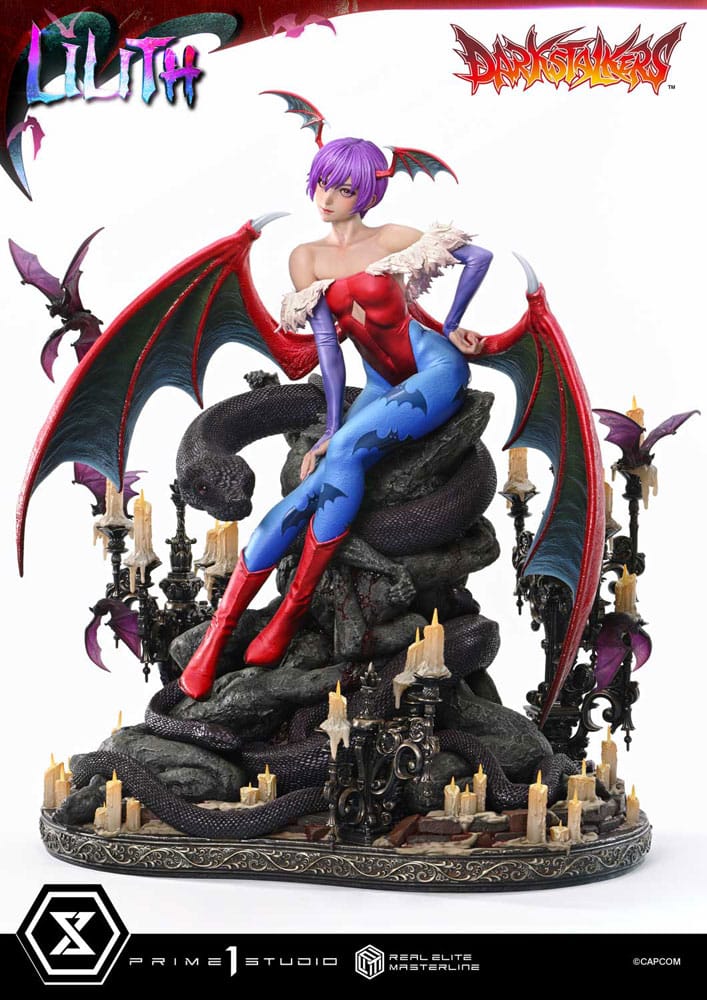 Darkstalkers Real Elite Masterline Series Statue 1/4 Lilith 52 cm Scalefiguren Yokina