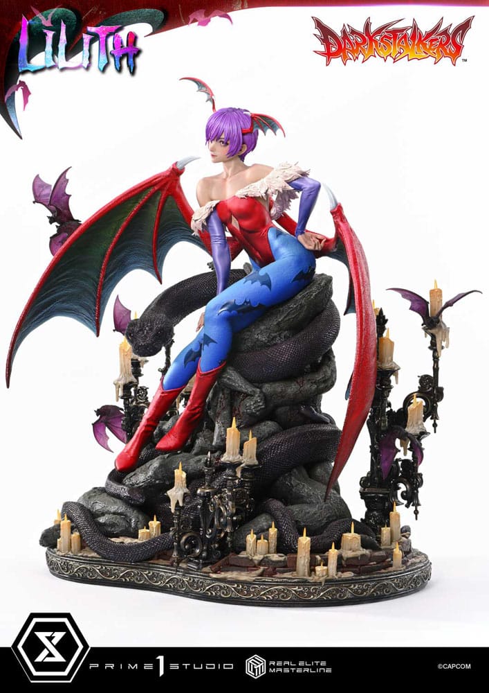 Darkstalkers Real Elite Masterline Series Statue 1/4 Lilith 52 cm Scalefiguren Yokina