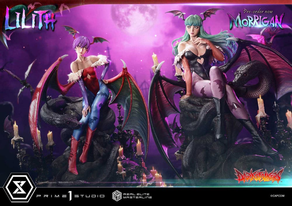 Darkstalkers Real Elite Masterline Series Statue 1/4 Lilith 52 cm Scalefiguren Yokina