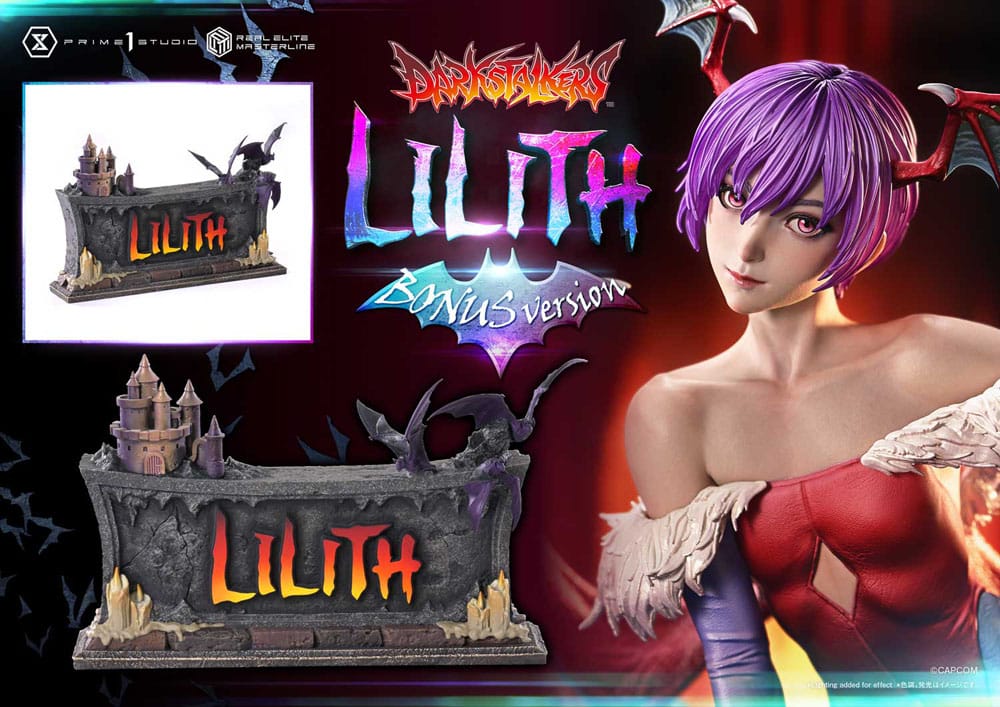 Darkstalkers Real Elite Masterline Series Statue 1/4 Lilith Bonus Version 52 cm Scalefiguren Yokina