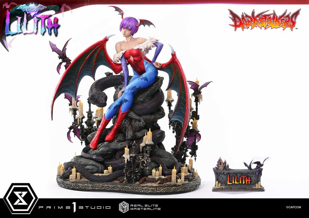 Darkstalkers Real Elite Masterline Series Statue 1/4 Lilith Bonus Version 52 cm Scalefiguren Yokina