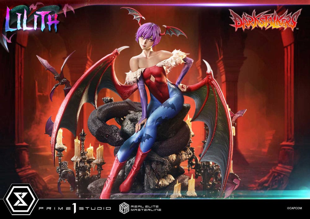 Darkstalkers Real Elite Masterline Series Statue 1/4 Lilith Bonus Version 52 cm Scalefiguren Yokina