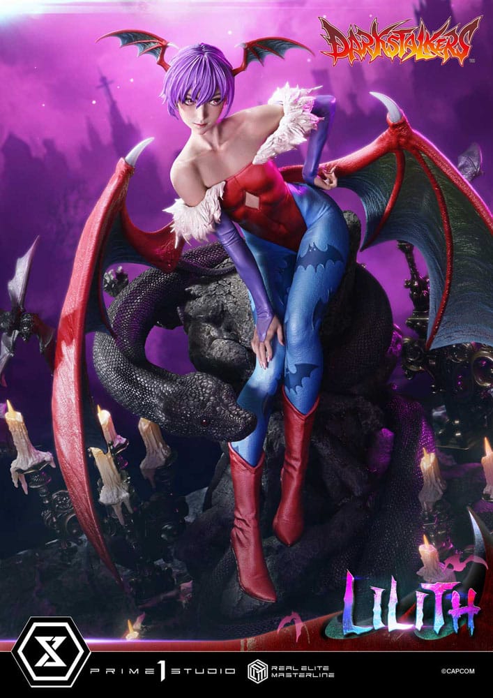 Darkstalkers Real Elite Masterline Series Statue 1/4 Lilith Bonus Version 52 cm Scalefiguren Yokina