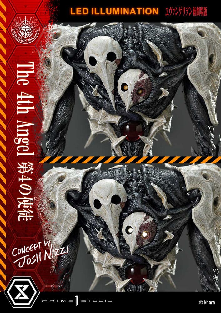 Rebuild of Evangelion Ultimate Diorama Masterline Series Statue The 4th Angel (Concept By Josh Nizzi) 58 cm Prizefiguren Yokina