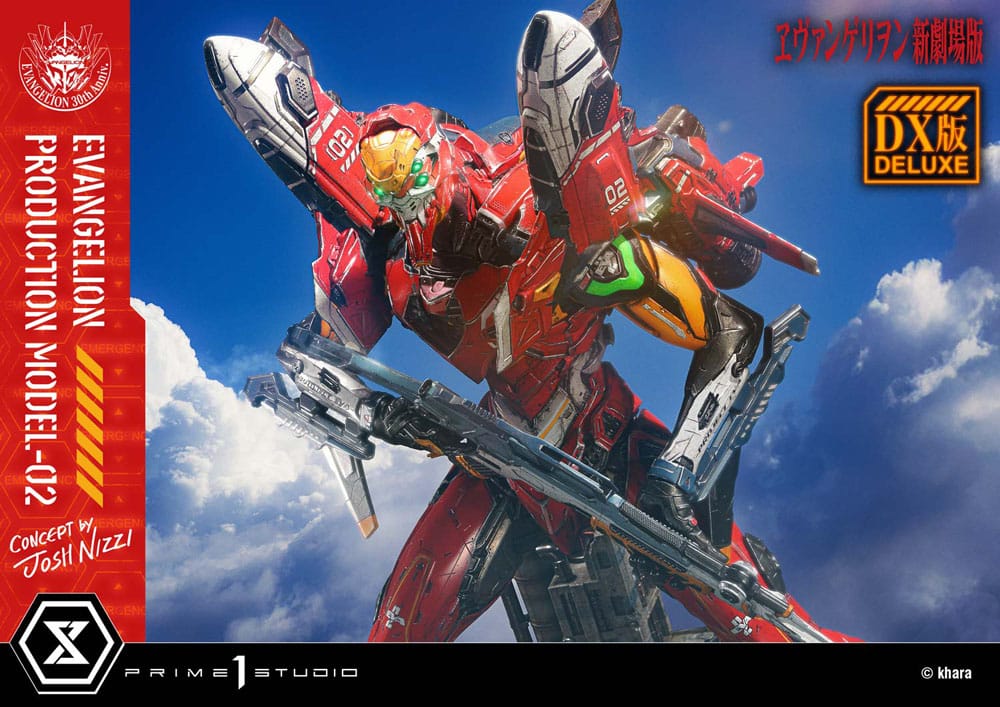 Rebuild of Evangelion Ultimate Diorama Masterline Series Statue Evangelion Production Model-02 (Concept By Josh Nizzi) Deluxe Bonus Version 73 cm Prizefiguren Yokina