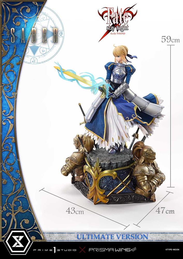 Fate/Stay Night Ultimate Premium Masterline Series Statue 1/4 Saber Ultimate Ver. 59 cm Scalefiguren Yokina