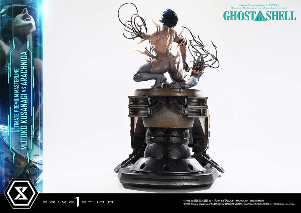 Ghost in the Shell Ultimate Premium Masterline Series Statue 1/4 Motoko Kusanagi vs Arachnida 68 cm Scalefiguren Yokina