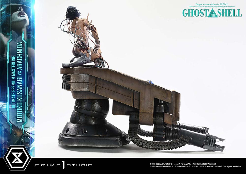 Ghost in the Shell Ultimate Premium Masterline Series Statue 1/4 Motoko Kusanagi vs Arachnida 68 cm Scalefiguren Yokina