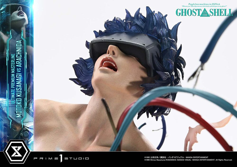 Ghost in the Shell Ultimate Premium Masterline Series Statue 1/4 Motoko Kusanagi vs Arachnida 68 cm Scalefiguren Yokina