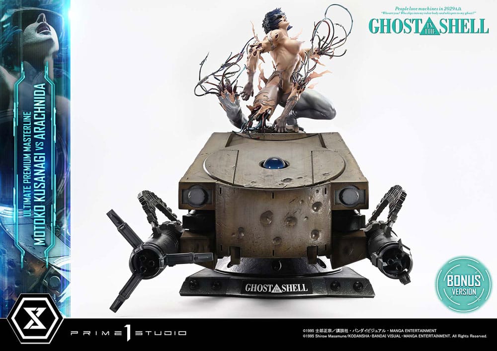 Ghost in the Shell Ultimate Premium Masterline Series Statue 1/4 Motoko Kusanagi vs Arachnida Bonus Version 68 cm Scalefiguren Yokina