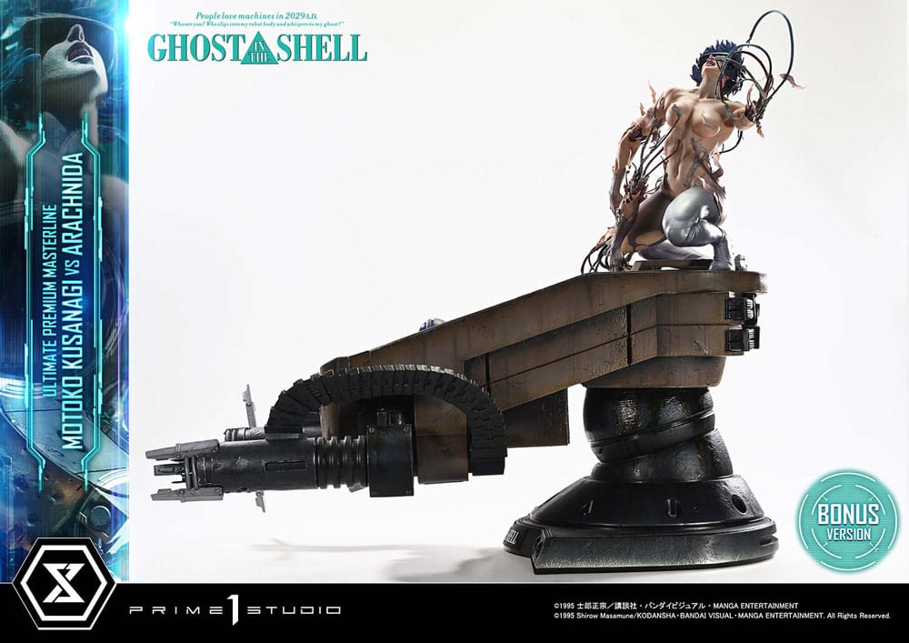 Ghost in the Shell Ultimate Premium Masterline Series Statue 1/4 Motoko Kusanagi vs Arachnida Bonus Version 68 cm Scalefiguren Yokina