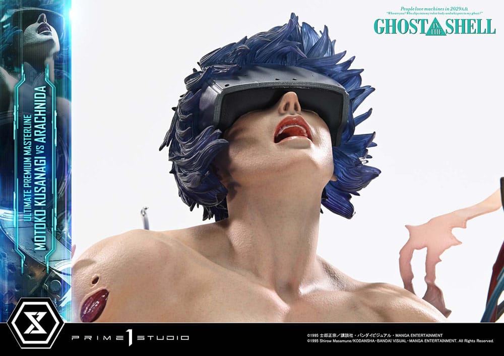 Ghost in the Shell Ultimate Premium Masterline Series Statue 1/4 Motoko Kusanagi vs Arachnida Bonus Version 68 cm Scalefiguren Yokina