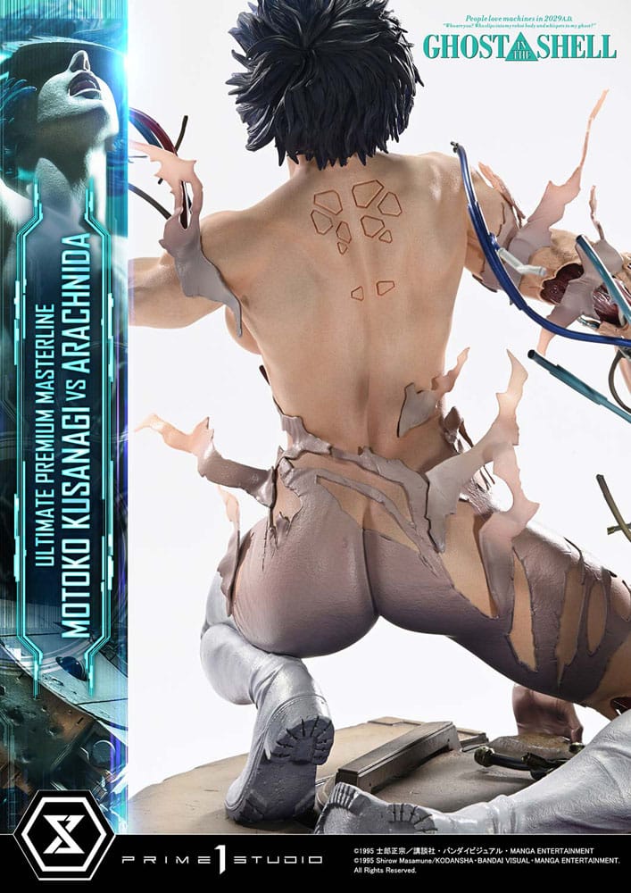 Ghost in the Shell Ultimate Premium Masterline Series Statue 1/4 Motoko Kusanagi vs Arachnida Bonus Version 68 cm Scalefiguren Yokina