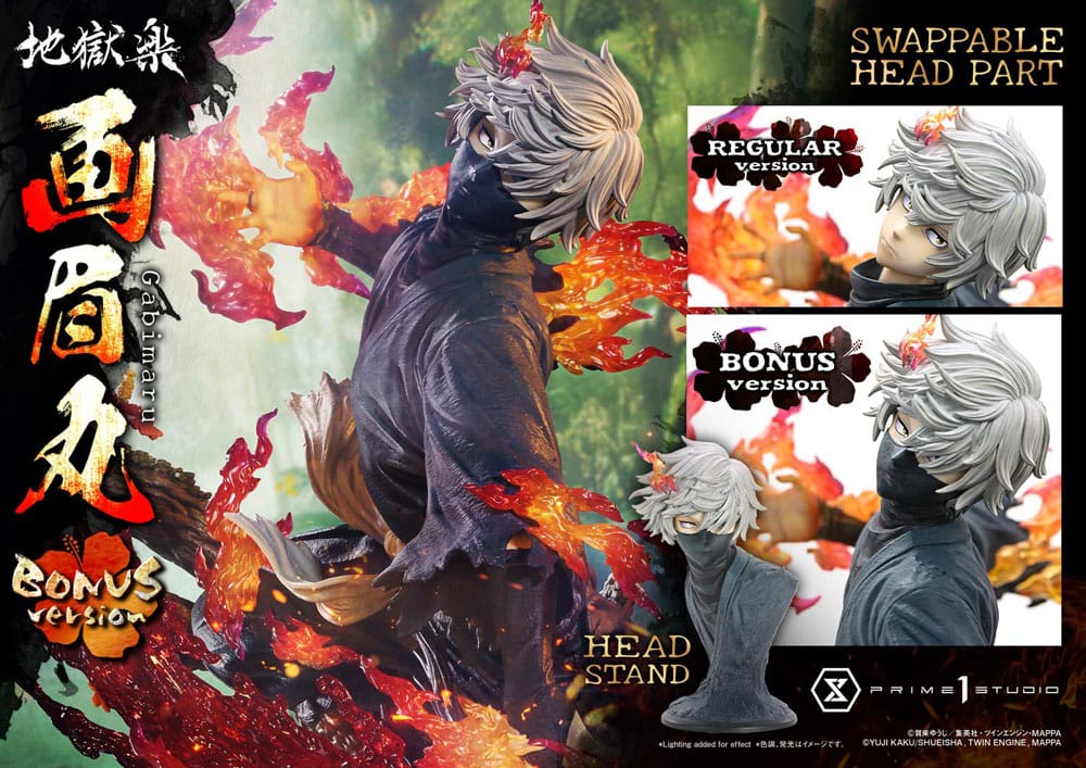 Hell's Paradise Ultimate Premium Masterline Series Statue 1/4 Gabimaru Bonus Version 62 cm Scalefiguren Yokina