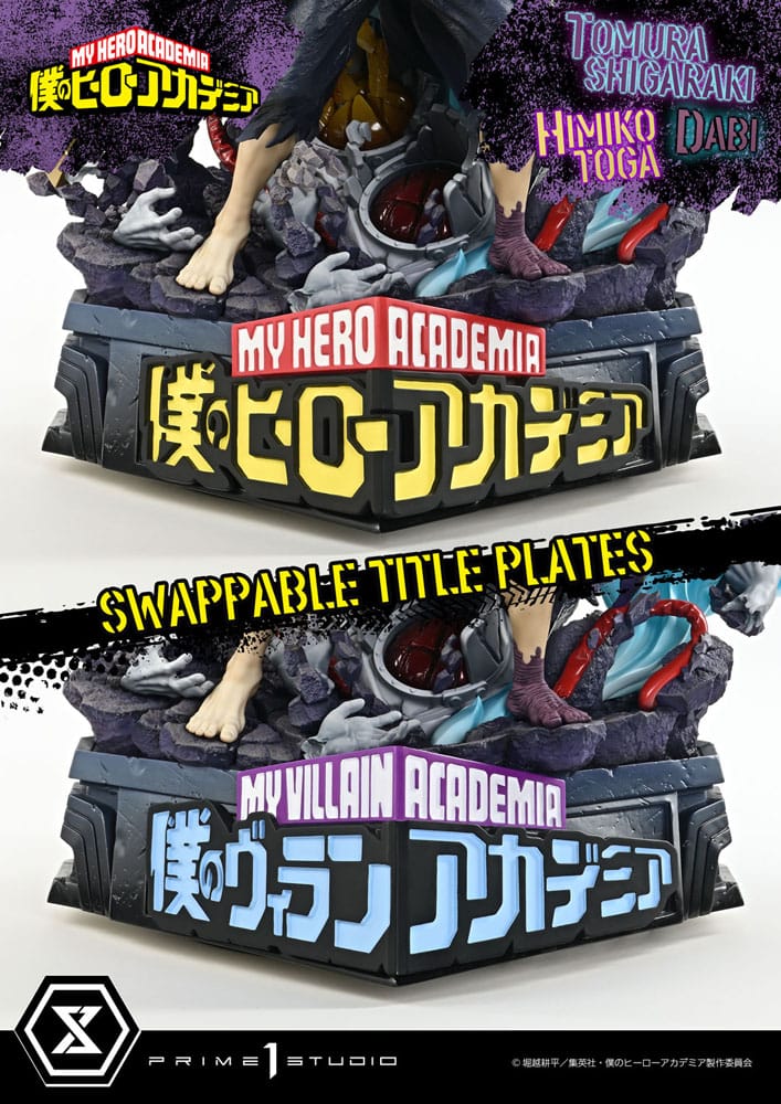 My Hero Academia Statue Ultimate Premium Masterline Tomura Tomura Shigaraki, Dabi & Himiko Toga 69 cm Prizefiguren Yokina