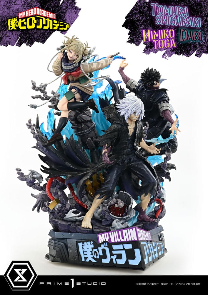 My Hero Academia Statue Ultimate Premium Masterline Tomura Tomura Shigaraki, Dabi & Himiko Toga 69 cm Prizefiguren Yokina