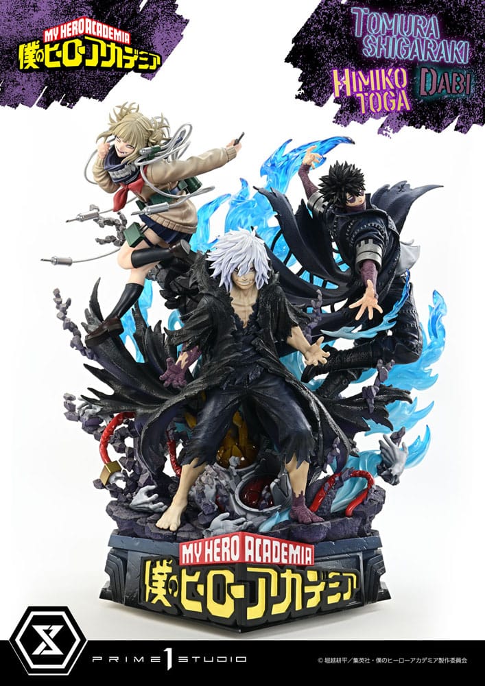 My Hero Academia Statue Ultimate Premium Masterline Tomura Tomura Shigaraki, Dabi & Himiko Toga 69 cm Prizefiguren Yokina