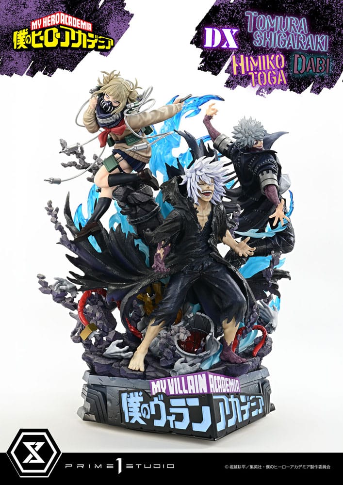 My Hero Academia Statue Ultimate Premium Masterline Tomura Tomura Shigaraki, Dabi & Himiko Toga Deluxe Version 69 cm Prizefiguren Yokina