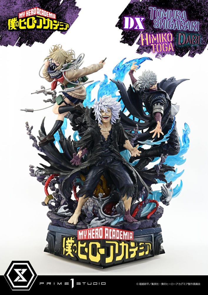 My Hero Academia Statue Ultimate Premium Masterline Tomura Tomura Shigaraki, Dabi & Himiko Toga Deluxe Version 69 cm Prizefiguren Yokina