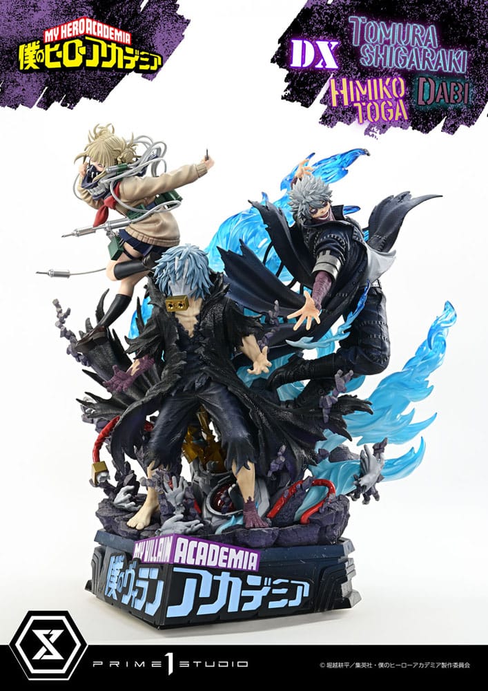 My Hero Academia Statue Ultimate Premium Masterline Tomura Tomura Shigaraki, Dabi & Himiko Toga Deluxe Version 69 cm Prizefiguren Yokina