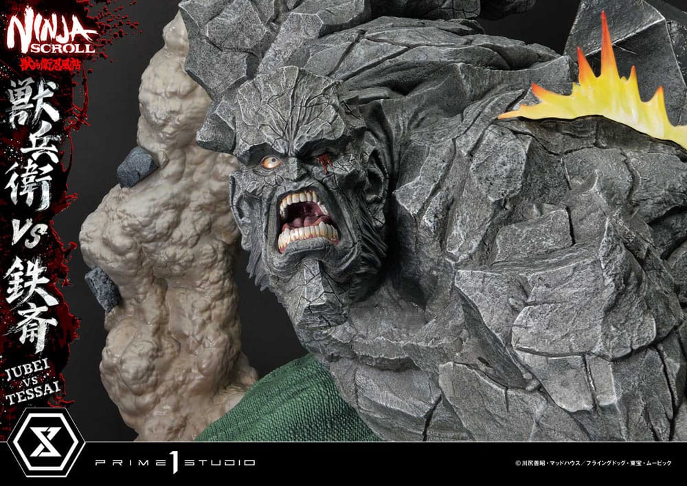 Ninja Scroll Ultimate Premium Masterline Series Statue 1/4 Jubei Versus Tessai 101 cm Scalefiguren Yokina