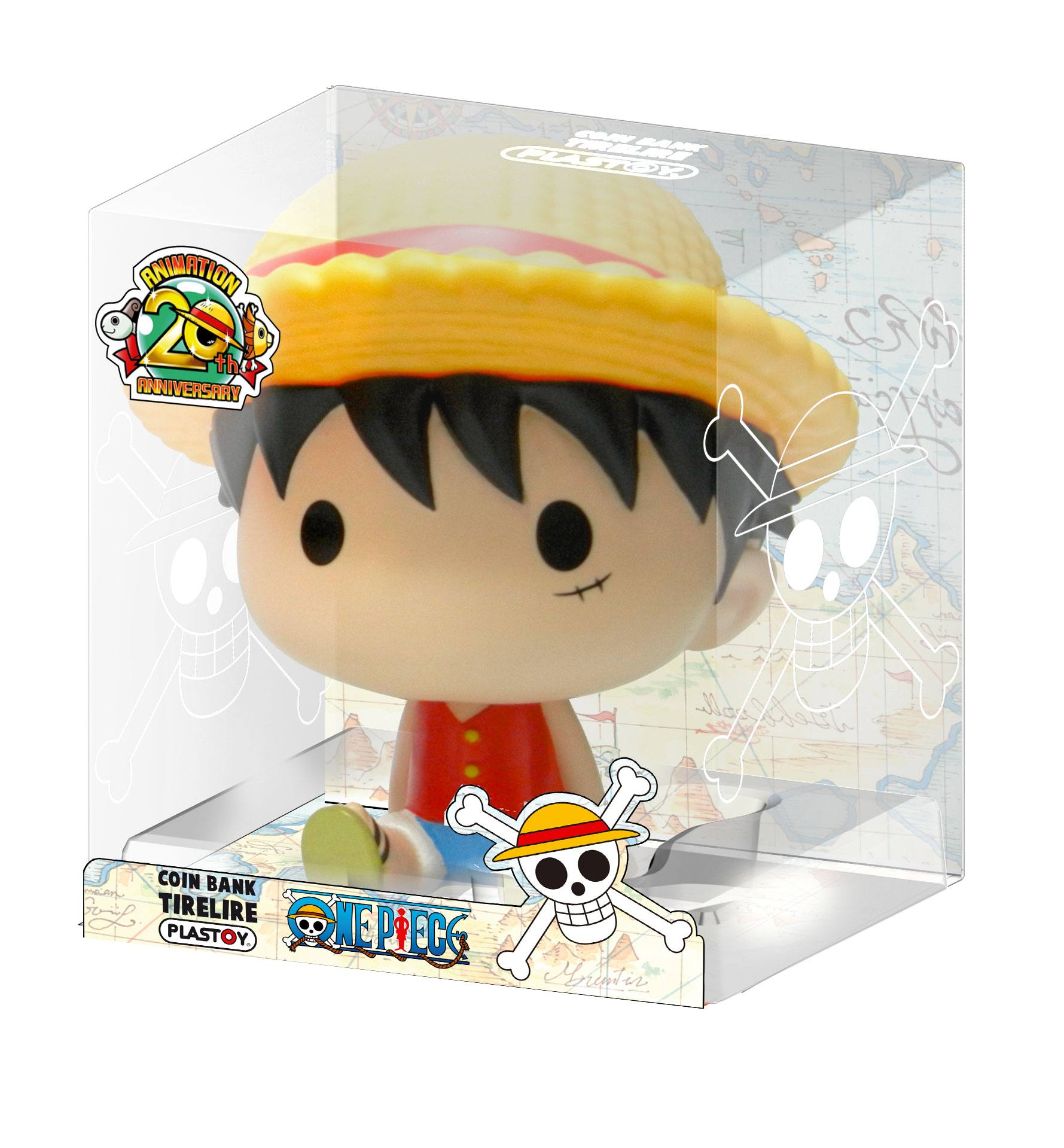One Piece Chibi Spardose Ruffy 15 cm Spardose Yokina