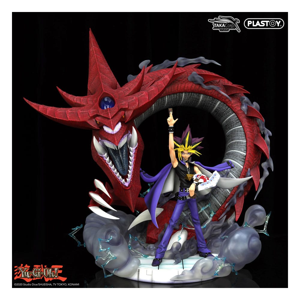 Yu-Gi-Oh! Statue Yami Yugi & Slifer 51 cm Prizefiguren Yokina